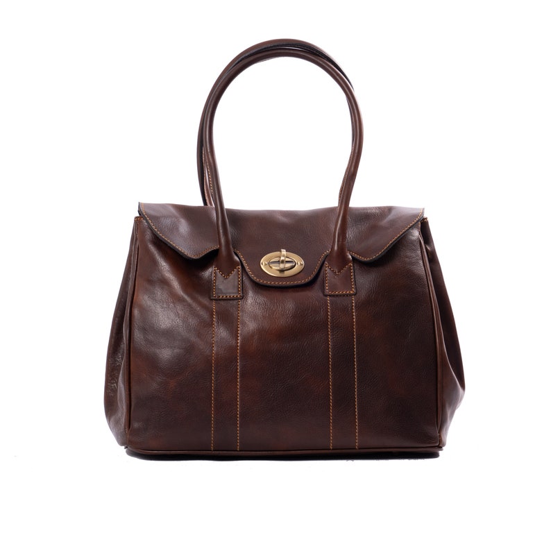 Guelfa handbag in real leather