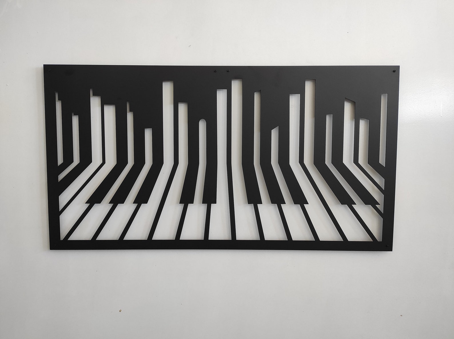 Metal Piano Wall Art Music Decor Metal Wall Decor Home Etsy