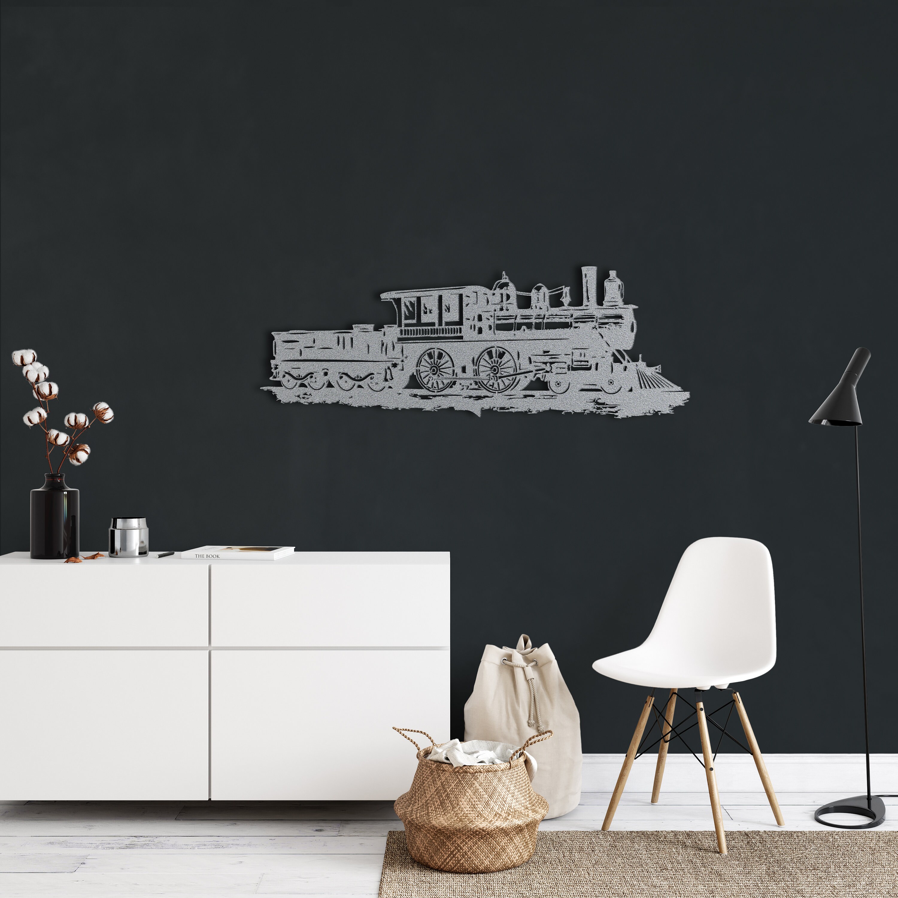 Vintage Train Decor Metal Wall Decor Home Kids Room Etsy