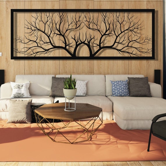 Metal tree wall art hotsell