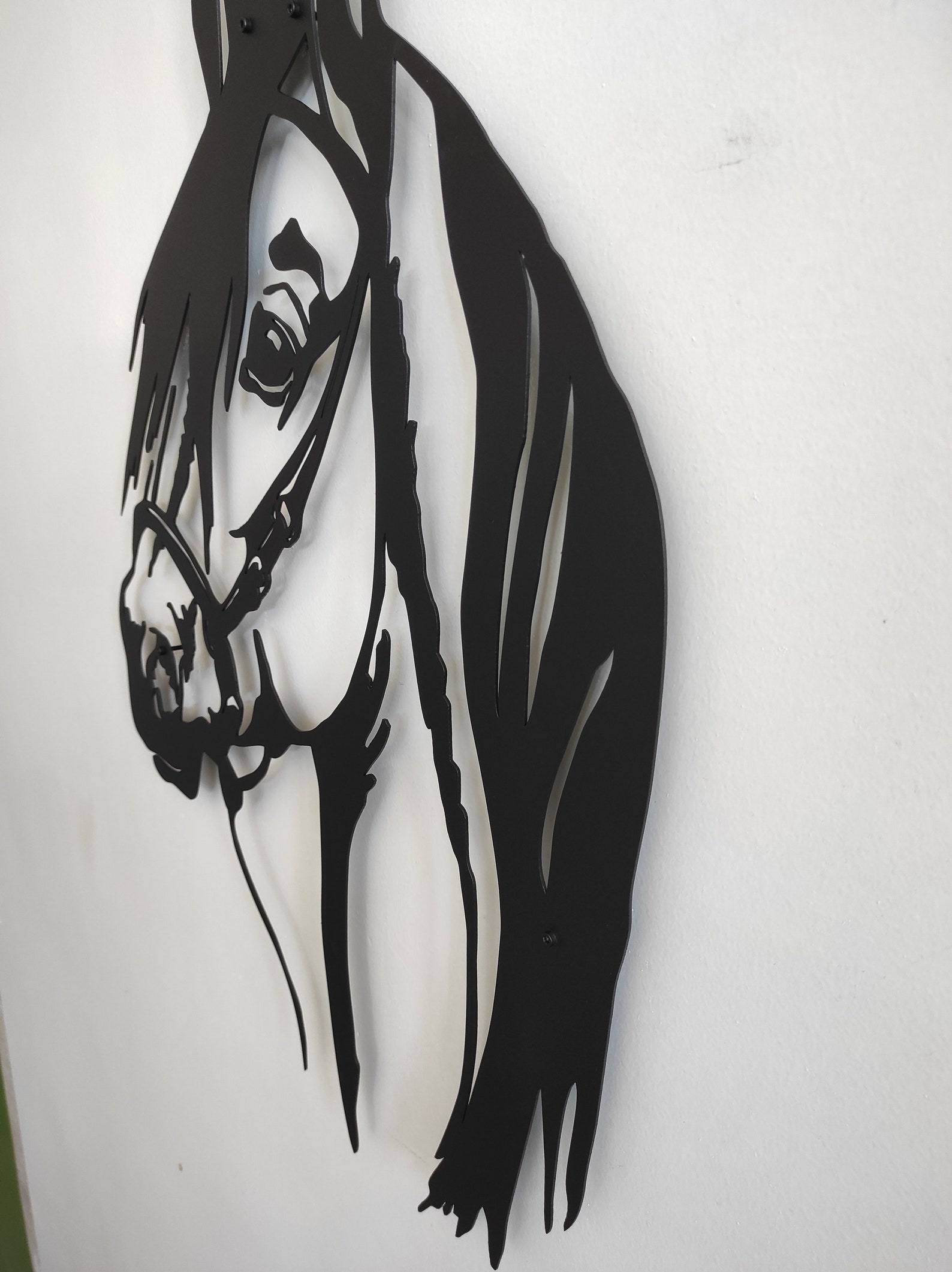 Horse Head Wall Art Metal Wall Decor Metal Wall Hangings Etsy