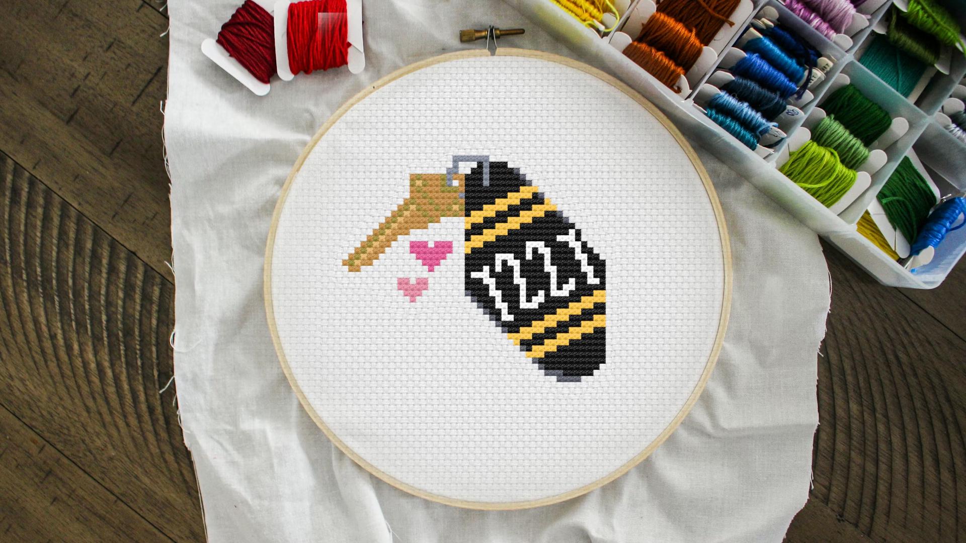 Room 1221 Heated Rivalry Cross Stitch Pattern Rozanov Hollander - Etsy