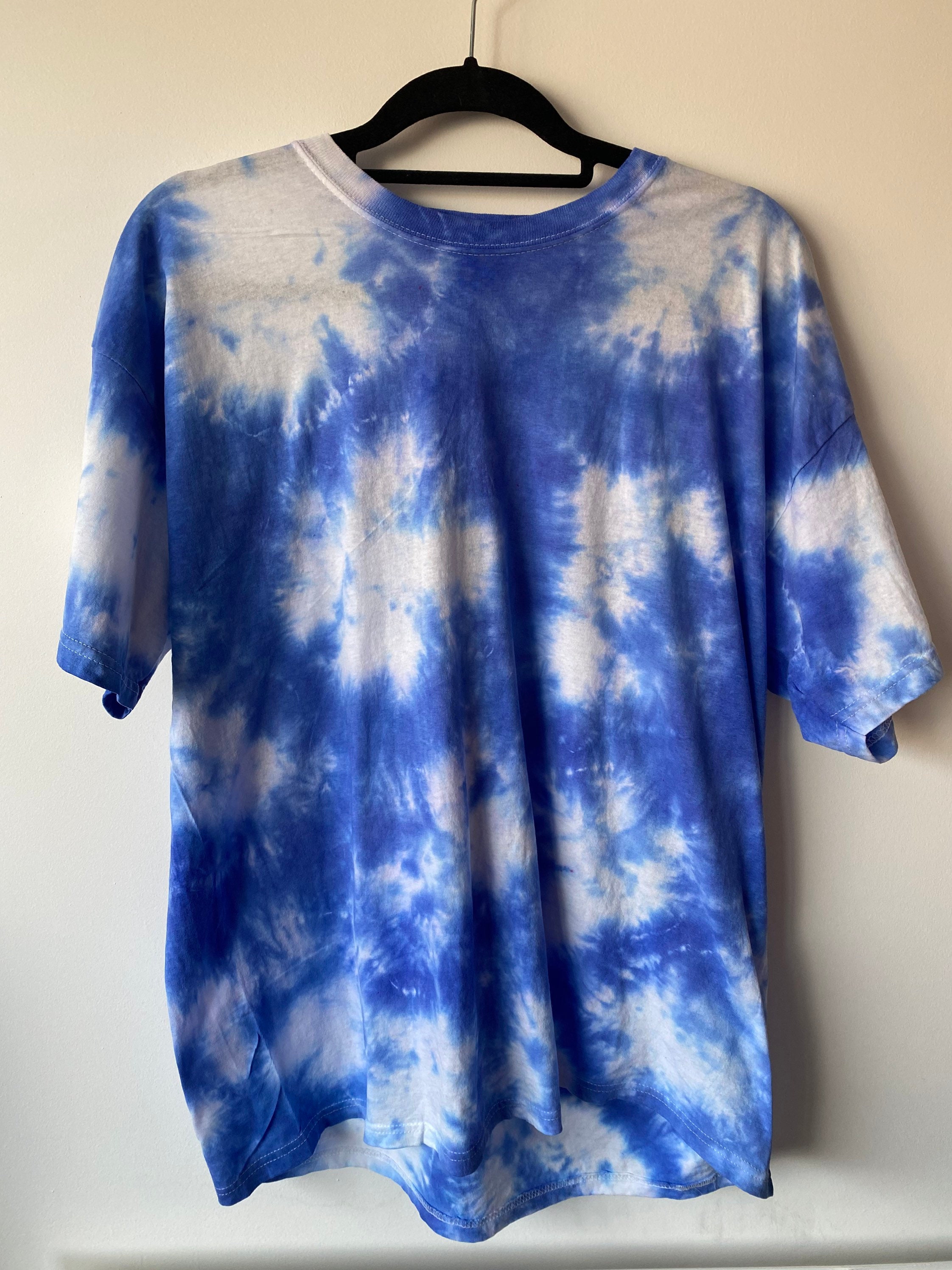 Adult Tye Dye T-shirt Indigo/blue | Etsy