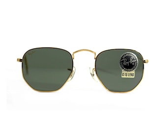 Gafas de sol vintage Ray-Ban B&L W0980 fabricadas en EE. UU. por Bausch & Lomb.