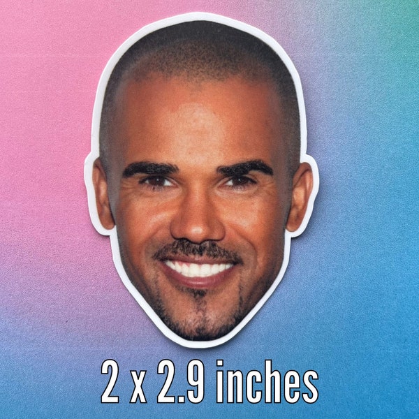 Shemar Moore Fathead Sticker