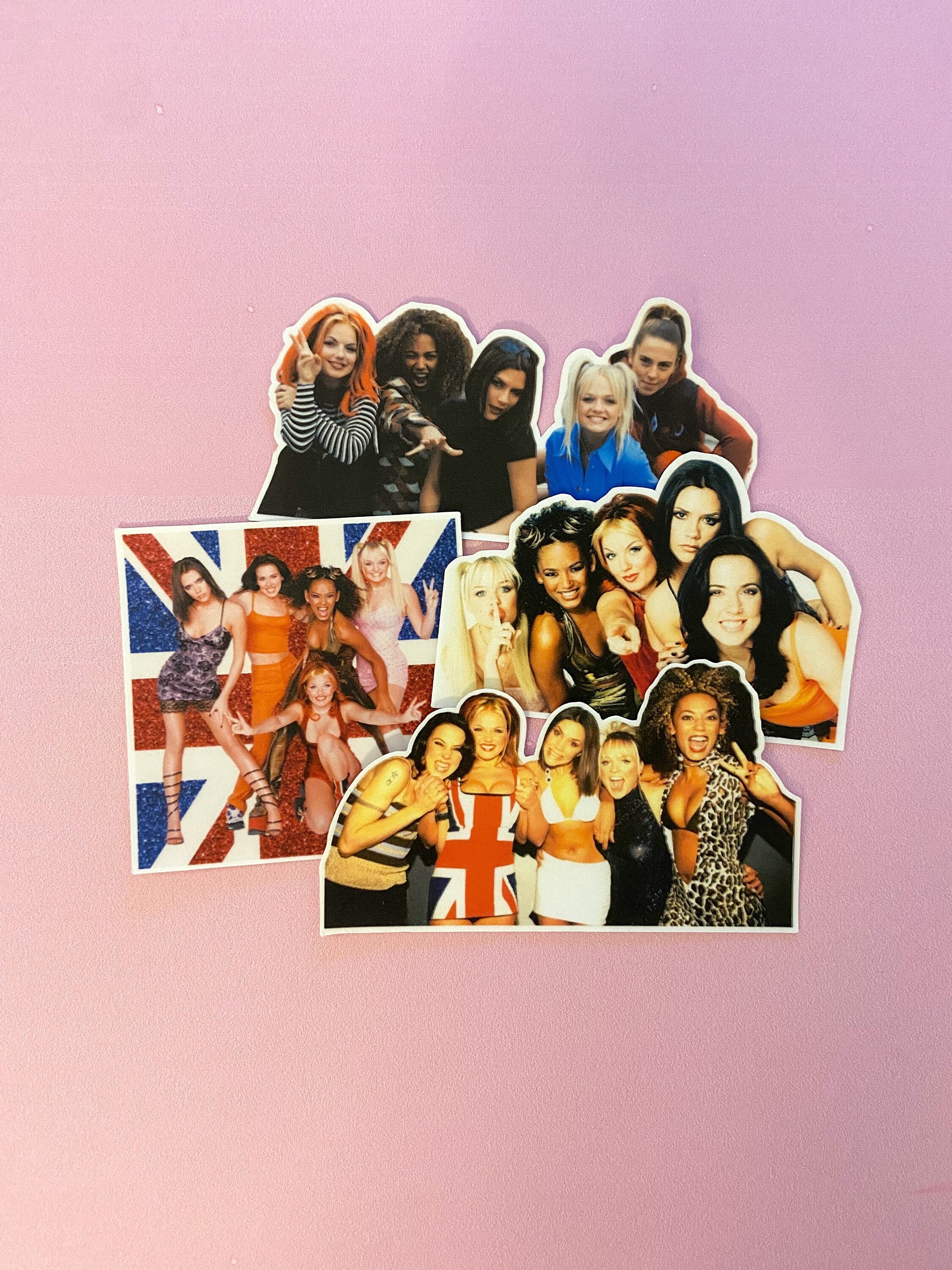 Instant Download Spice Girls Cupcake Toppers 90s 2000s Birthday Cake Toppers  Girl Band Y2k Party Spice World PRINTABLE 