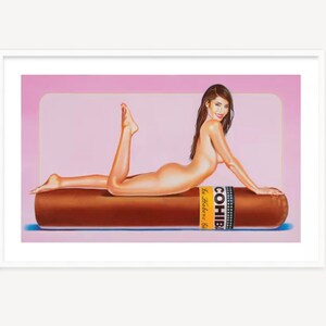 Hav-a-Havana #9 - MEL RAMOS - Limited Edition Lithograph