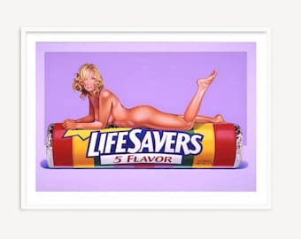Five Flavor Fannie - MEL RAMOS - Limited Edition Lithograph