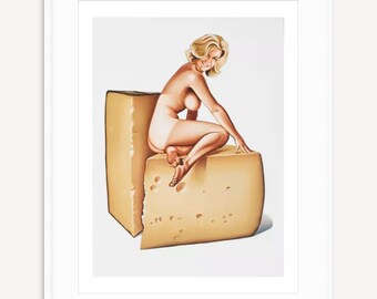 Monterey Jackie - MEL RAMOS - Limited Edition Lithograph