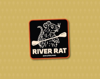 River Rat Sticker