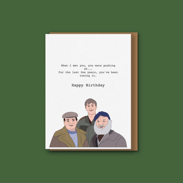 Birthday Card Only Fools And Horses Birthday - México Tarjeta Plegable Cumpleaños