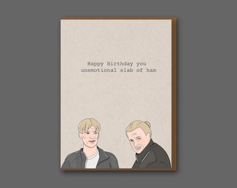 This country - This country birthday card- Comedy character Birthday card - Funny Birthday card -BBC This country