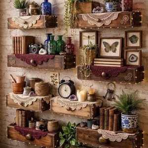 Vintage Home Decor Mystery Box | Curated  Surprise Bundle | Unique Collectibles & Home Accents