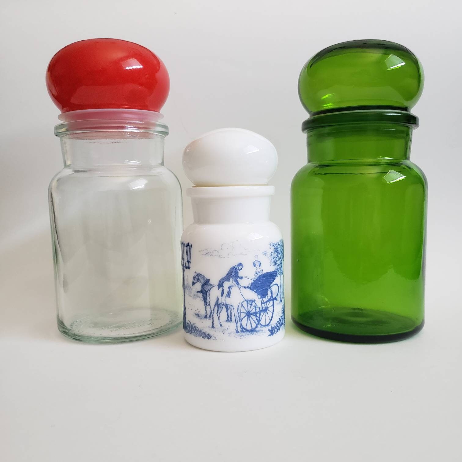 Belgian Glass Jars - Etsy Belgian Glass Jars - Etsy