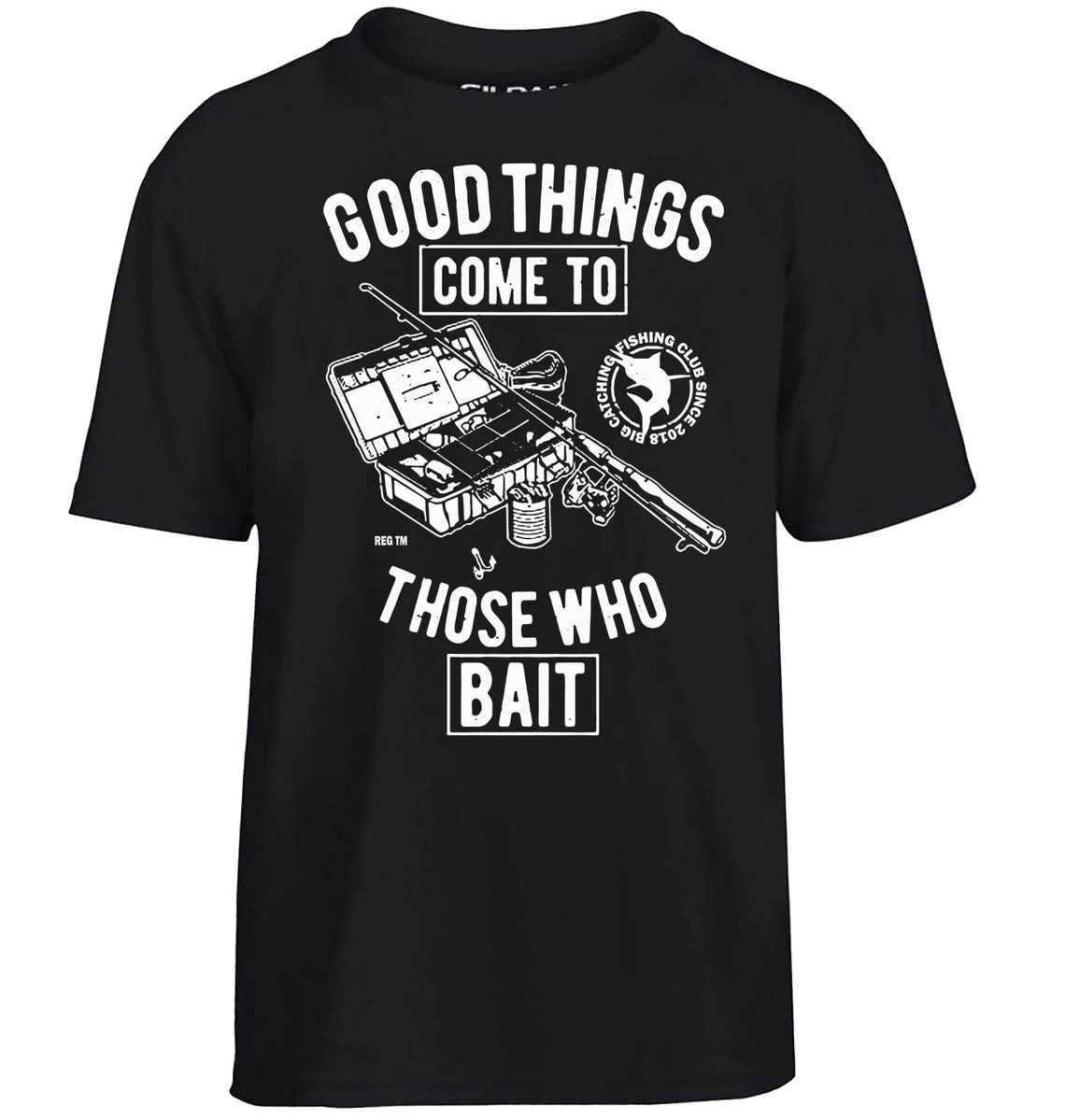 Fishing Good Things Come To Those Who Bait Fishing Slogan Etsy