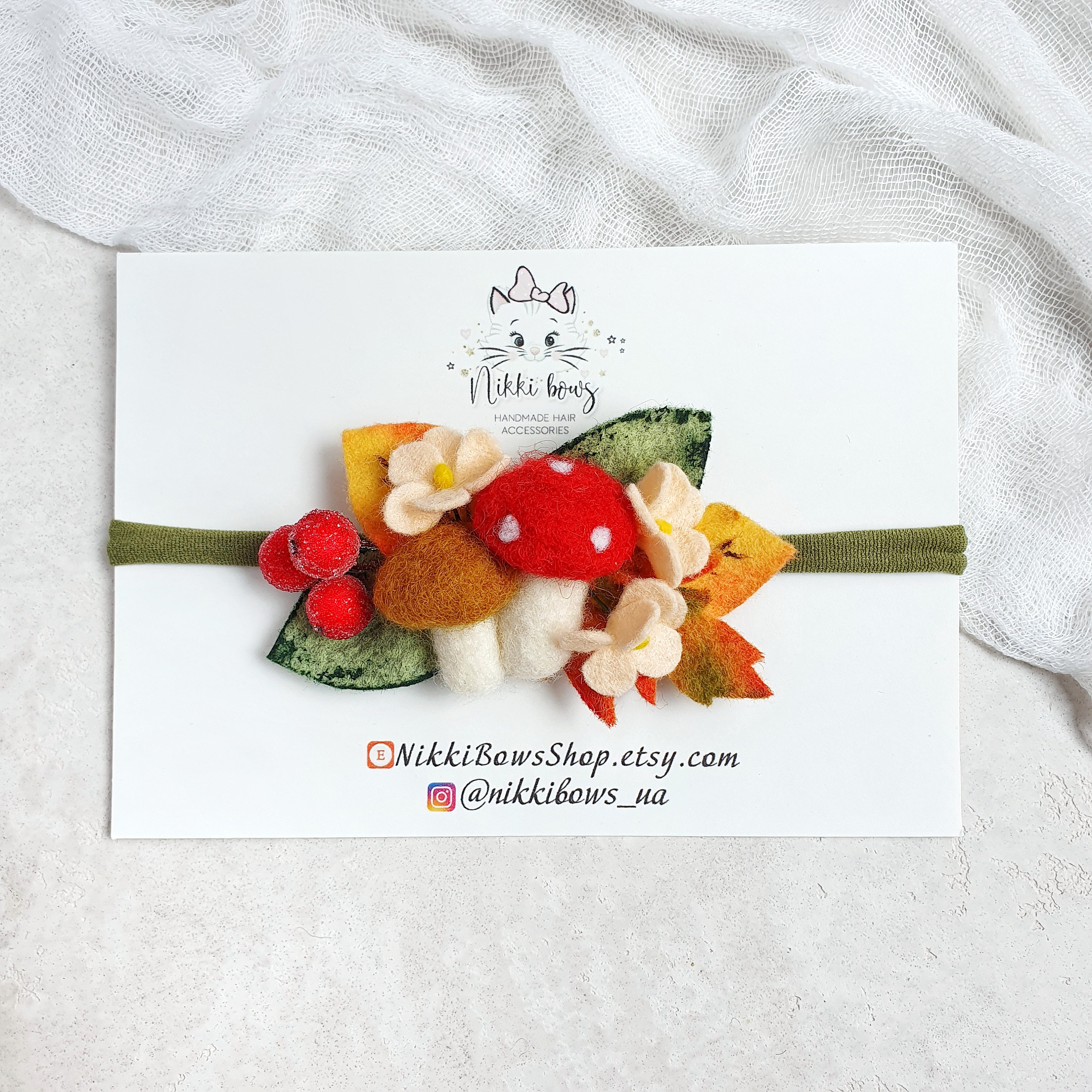 Best Seller! Embroidered Toadstool Headband Toad Headband - Etsy main image 2