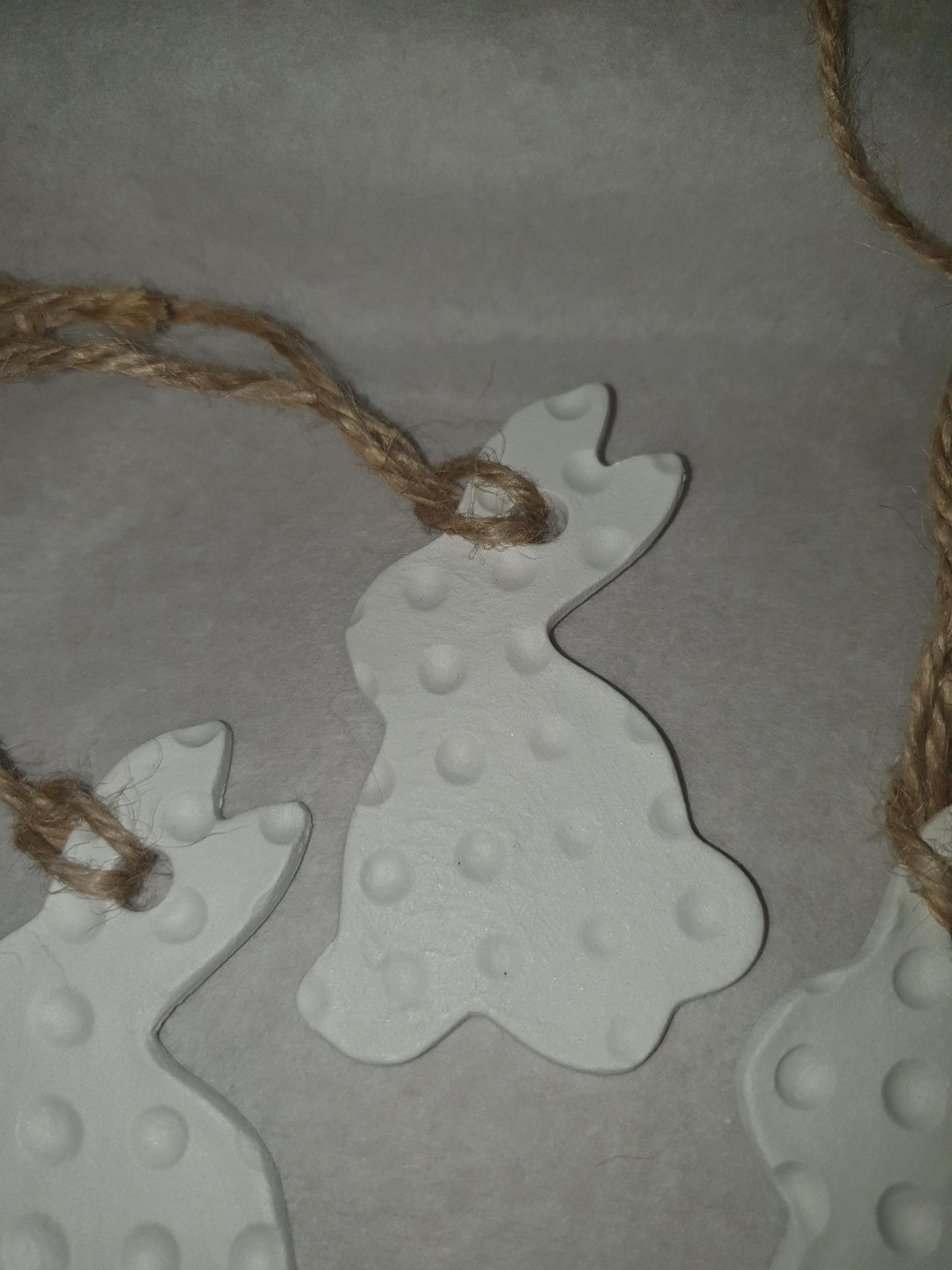 4 Clay Easter Decorations Etsy