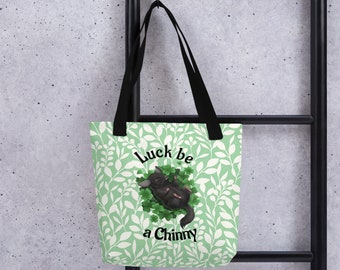 Luck be a Chinny - Tote Bag Chinchilla Chinpals Gift