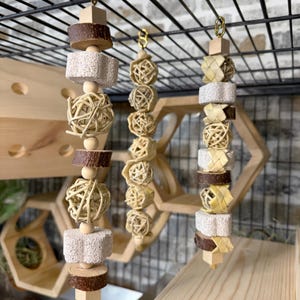 BBQ Kabob Trio - Chinpals Chinchilla, Rabbit, Guinea Pig, and Small Pet Toys