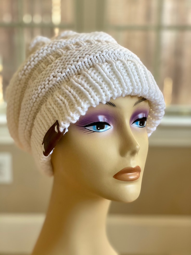 Beginner Friendly Inspired CC Knit Beanie Pattern Etsy Australia