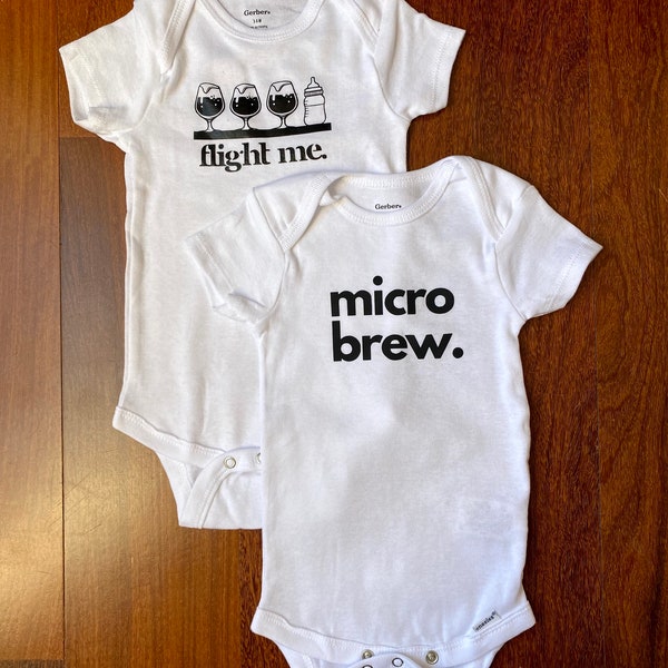 2PK Beer Onesies