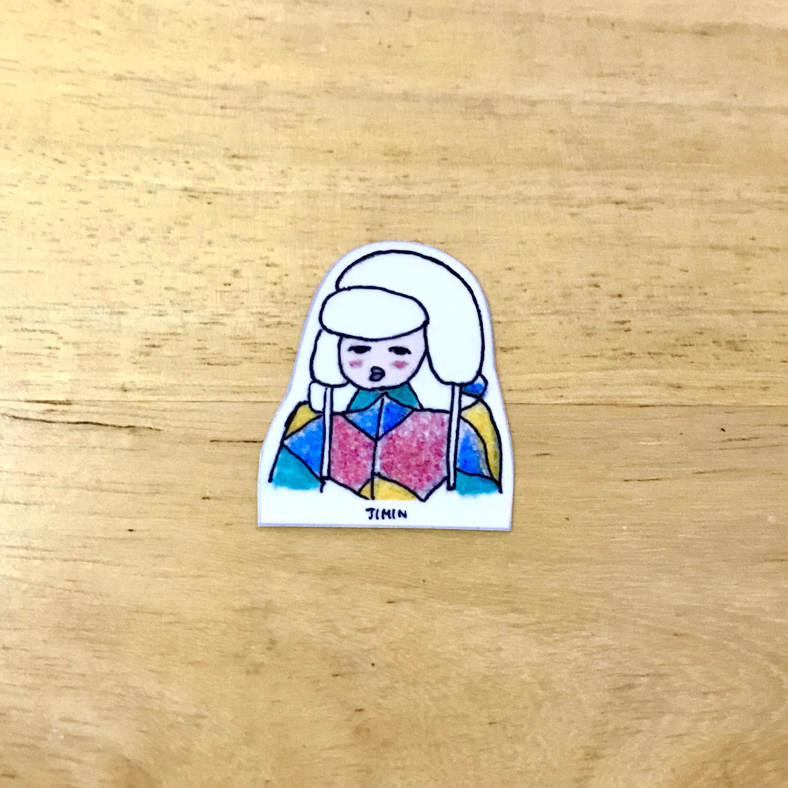 bts doodle portrait stickers bts chibi stickers bts etsy