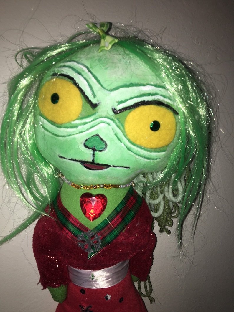 the grinch voodoo doll