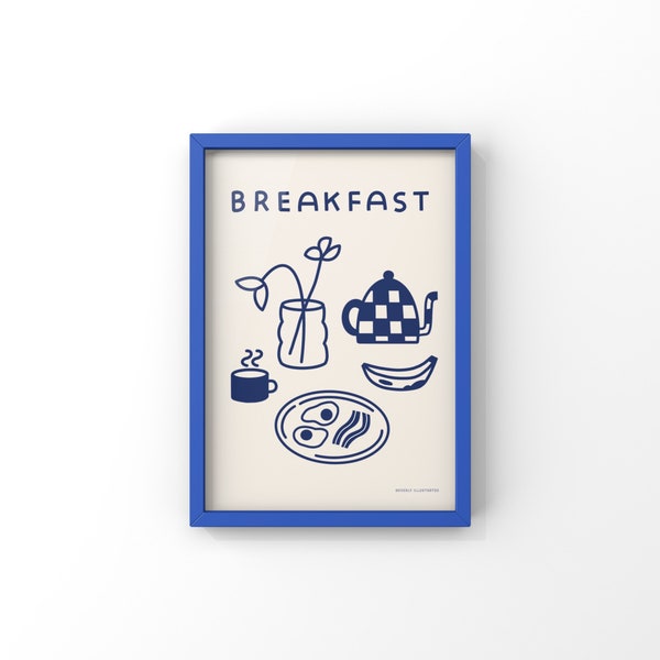 Breakfast Art Print