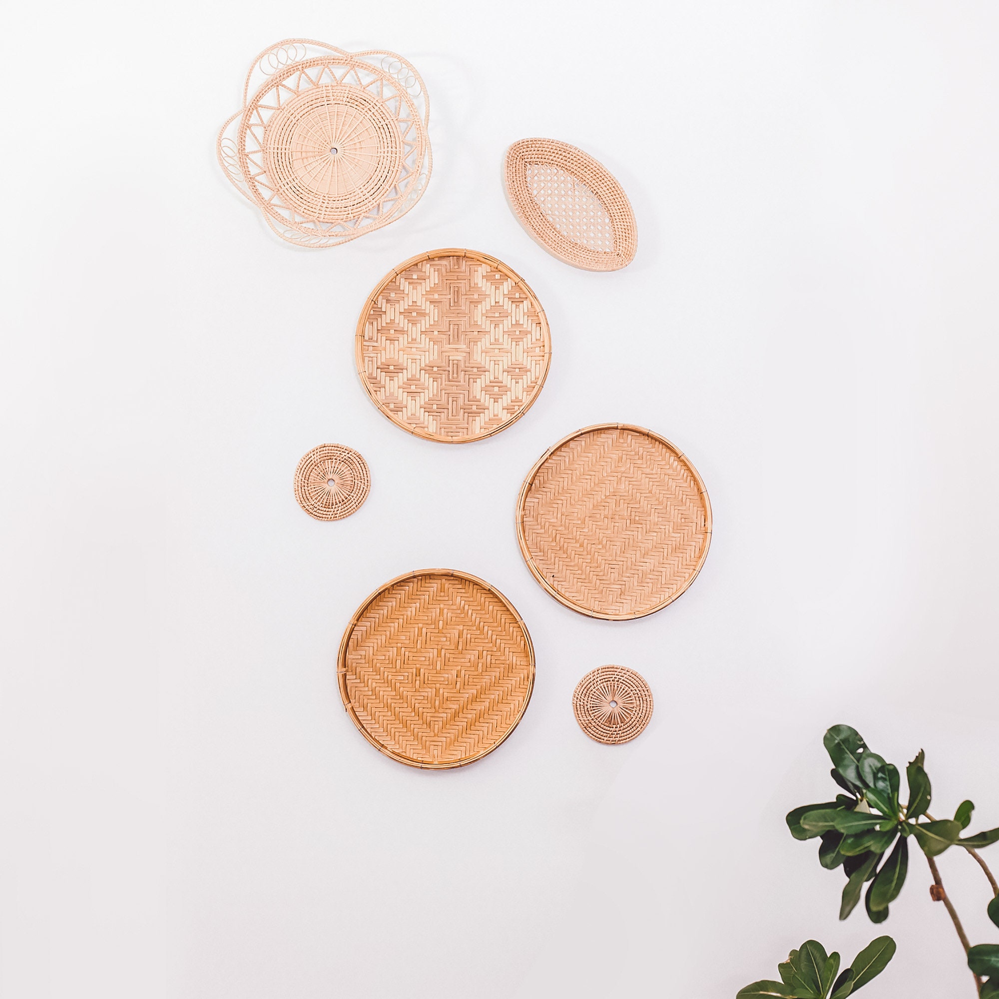 Set von 7 Rattan Bambus Tweet Tweet AUF Verkauf Geschenke | Etsy