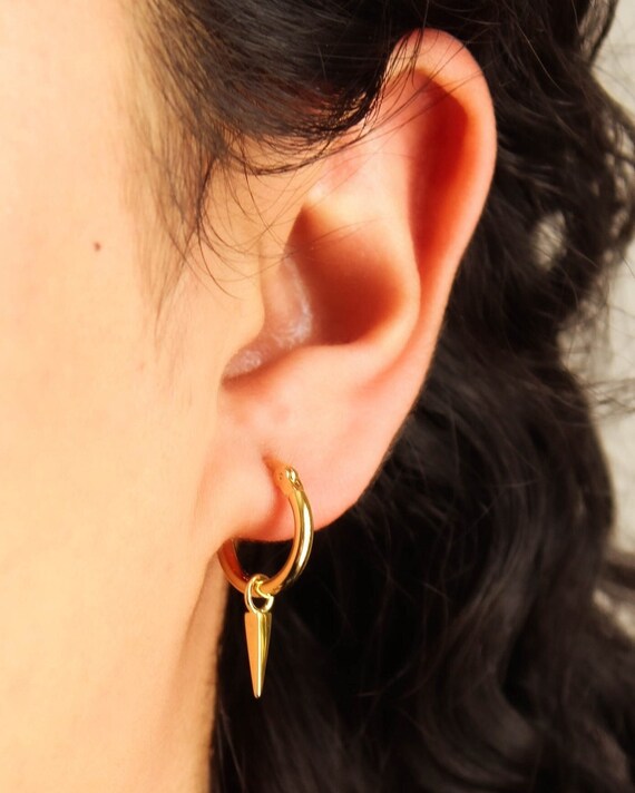 Yelena Earrings 18k Gold Spike Earrings Dainty Spike Earrings