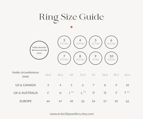 Average male pinky ring size online