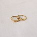 Friendship Rings, Sun And Moon Rings, 18k Gold Plated Rings, Twin Rings, Stacking Rings, Dainty Gold Rings, Matching Rings, Couple Rings