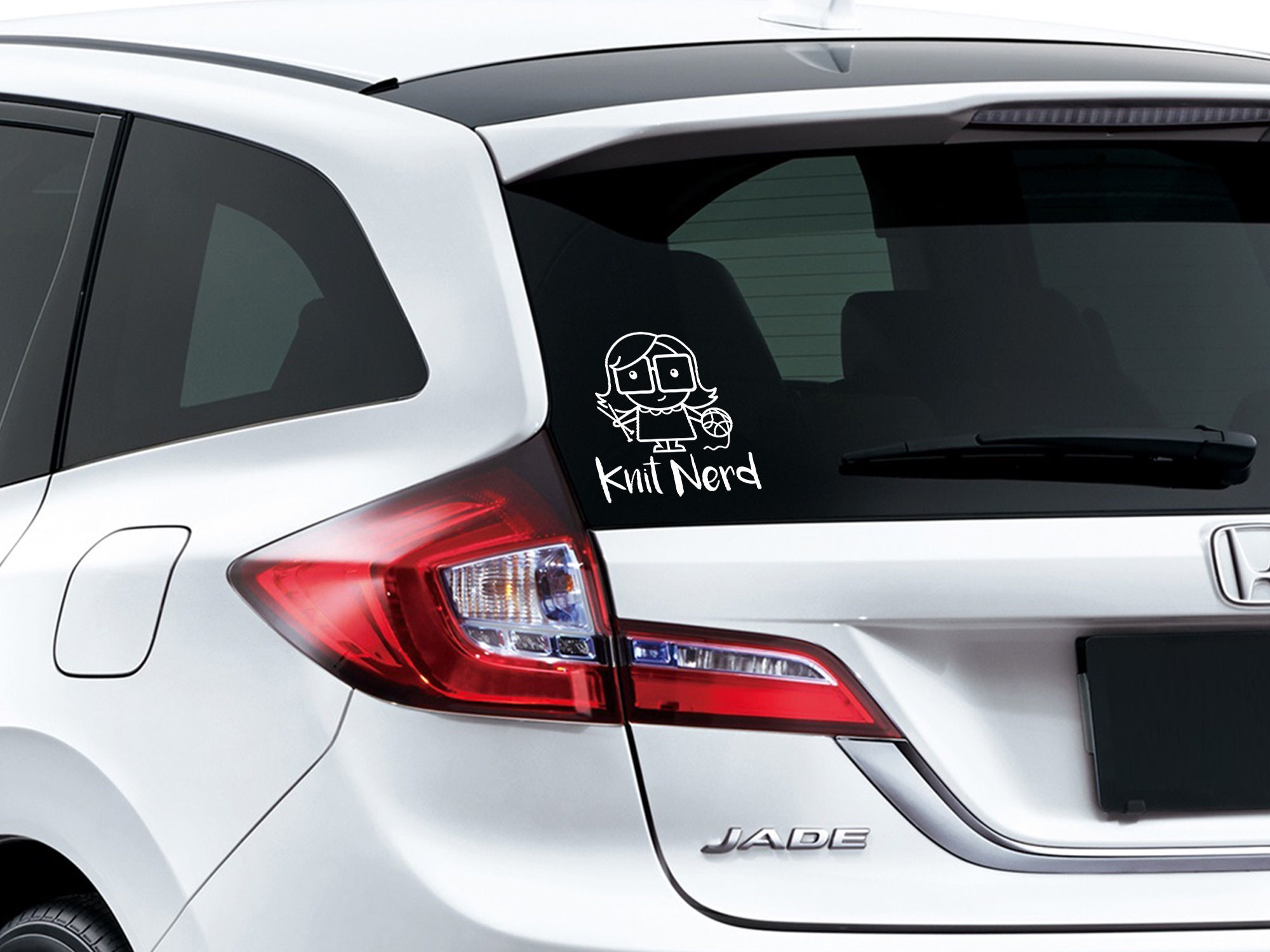 Knttng Yarn Ball Vnyl Decal Stcker / Decals For Cars, Laptops