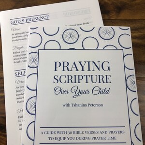 Prayers For Your Kids Printable Scriptures To Pray Over Your image 9