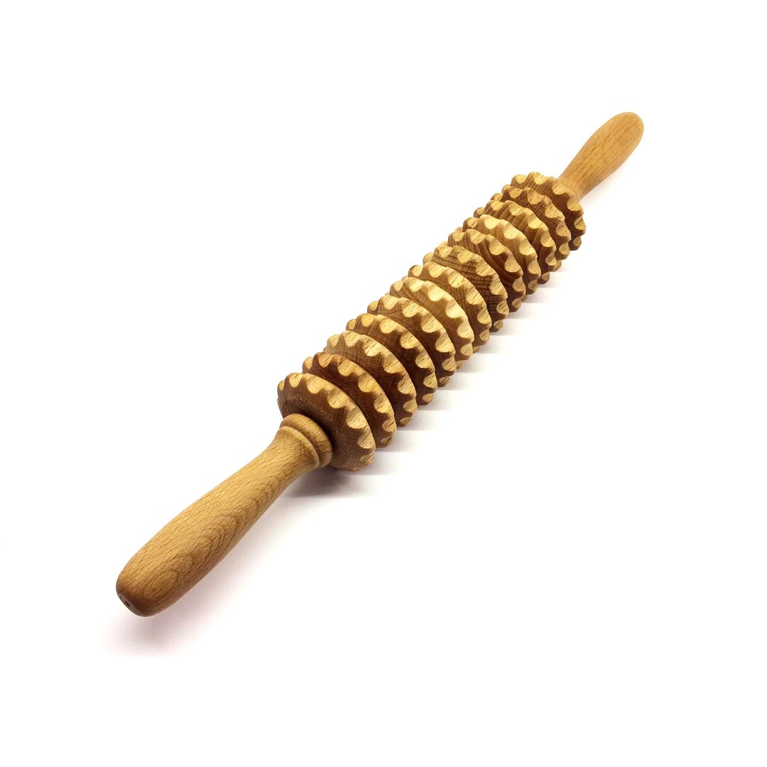 Wooden Massage Roller Maderotherapy Tool Anti Cellulite Etsy