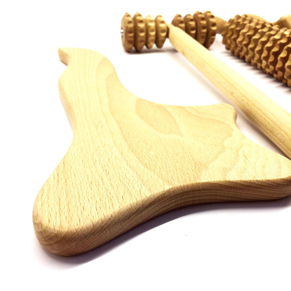 Wood therapy tools Wooden massage tools set body shape Etsy