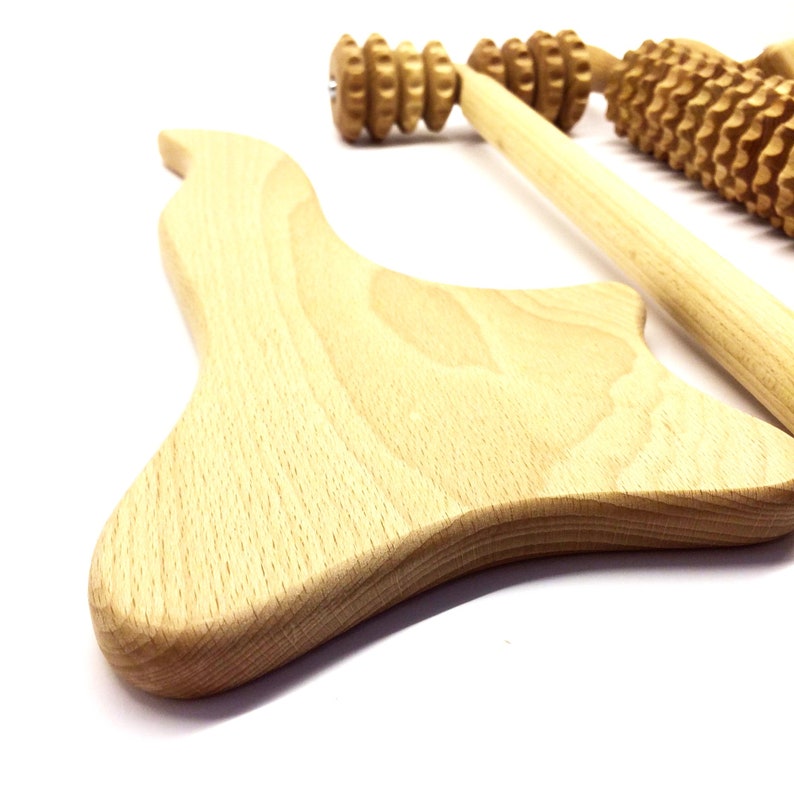 Wood Therapy Tools Wooden Massage Tools Set Body Shape Etsy