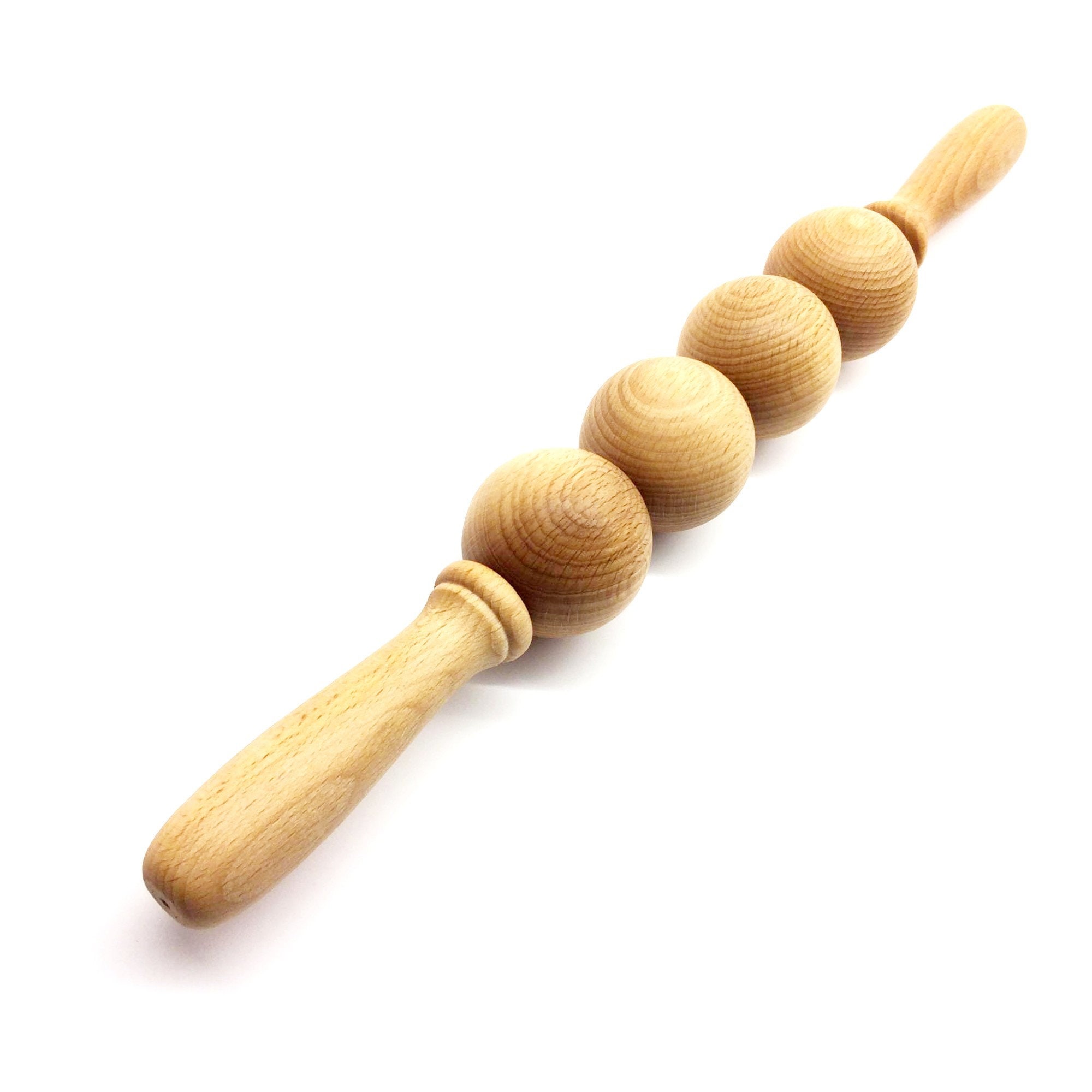 Massage Roller Ball for Back Wood Massage Tool Wood Therapy Etsy