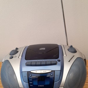 Sanyo Bass Xpander Boombox Radio, Cassette, CD Player - Etsy