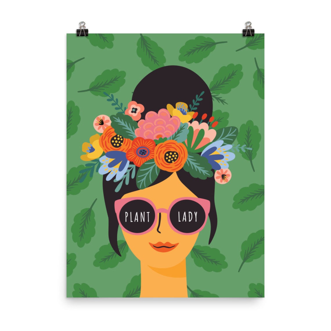 Crazy Plant Lady Wall Art Gardening Print Plant Lover Gift Etsy Israel