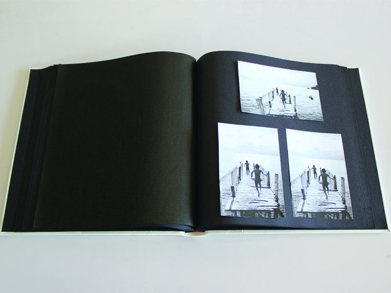 Photobooth Album Bundle 50 Page Album, Glue Dot Rollers, Metallic Silver  Sharpies 
