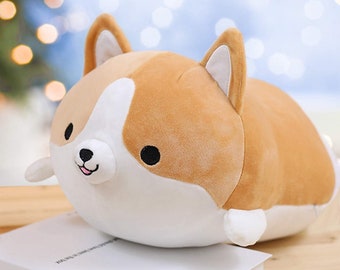 corgi squishy pillow