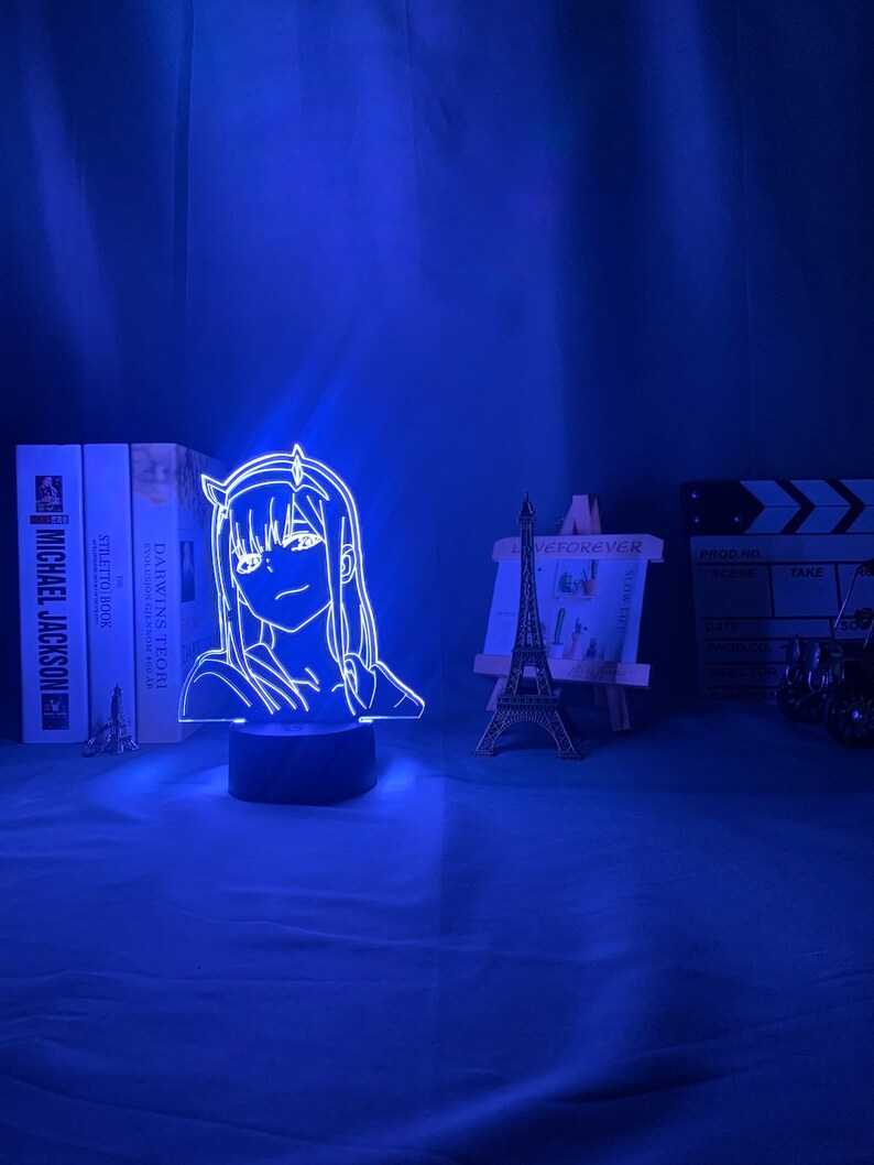  Zero  Two  3D Light  Lamp Zero  Two  LED  Color Light  Lamp For 