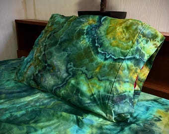 Tie dye sheet set: 1500 thread count
