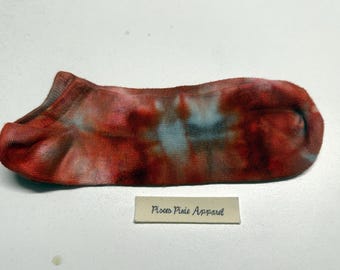 Bamboe enkelsportsokken tie-dye volwassene Genderneutraal- duurzame kousen
