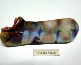 Bamboe enkelsportsokken tie-dye volwassene Genderneutraal- duurzame kousen