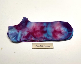 Bamboe enkelsportsokken tie-dye volwassene Genderneutraal- duurzame kousen