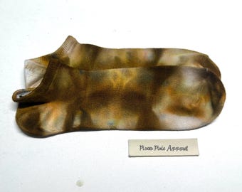 Bamboe enkelsportsokken tie-dye volwassene Genderneutraal- duurzame kousen