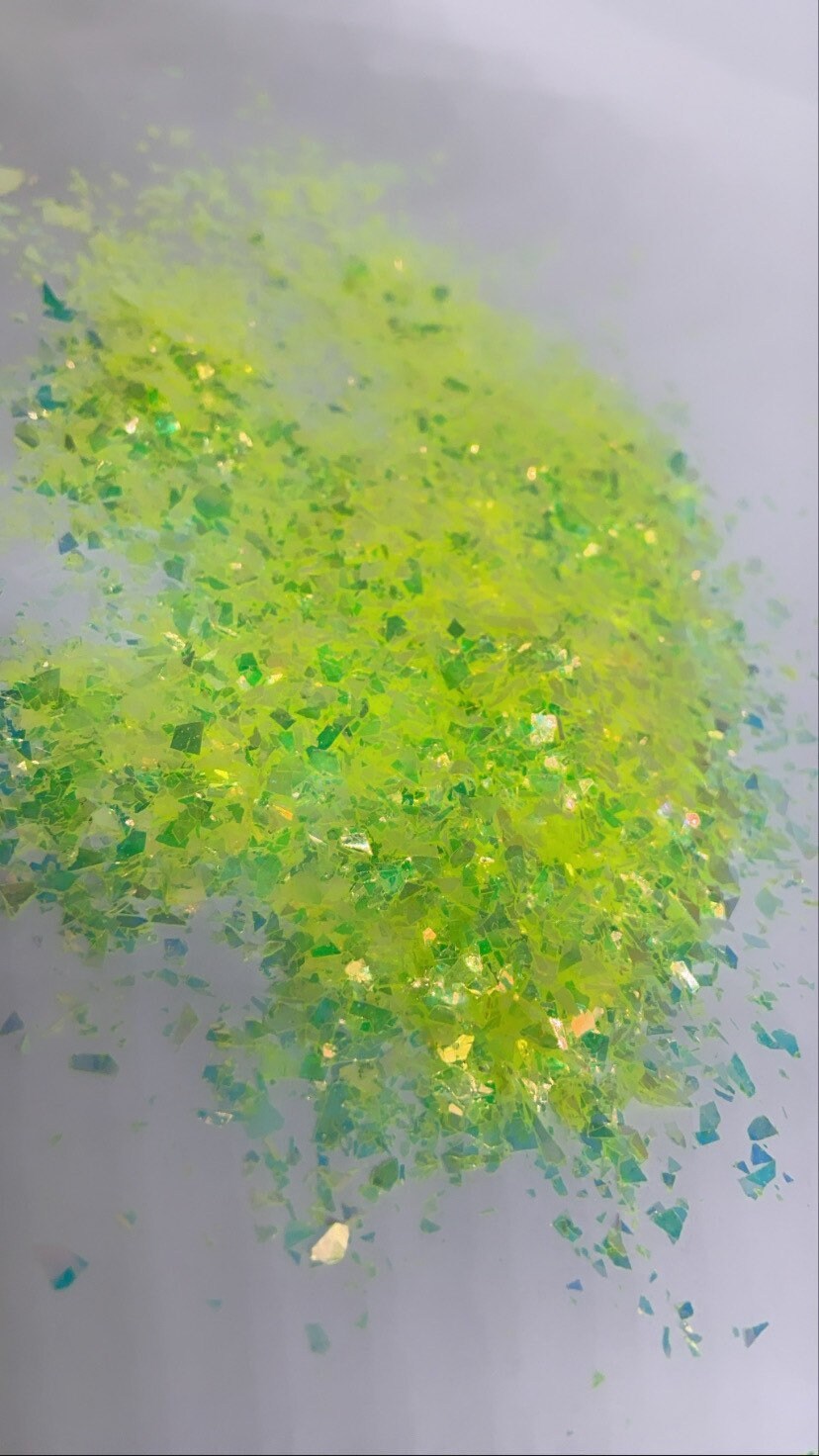 Yellow Green Color Shift Glitter Color Shift Glitter By Etsy