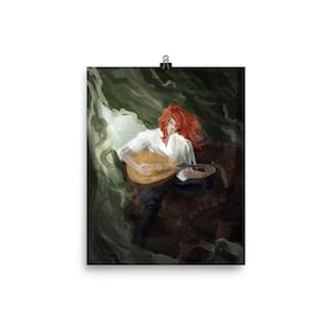 The man & the lute